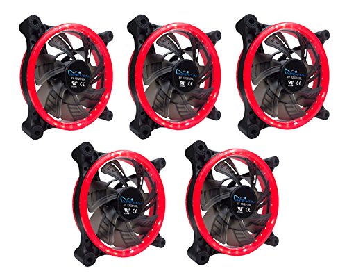 Apevia C 57.67 CFM 120 mm Fans 5-Pack