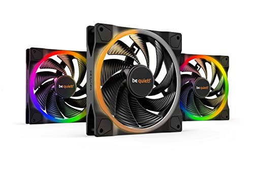 be quiet! Light Wings PWM high-speed 71.7 CFM 140 mm Fans 3-Pack
