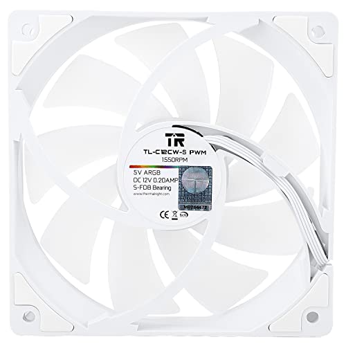 Thermalright TL-C12W-S V3 66.17 CFM 120 mm Fan