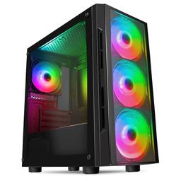 CiT Flash MicroATX Mid Tower Case