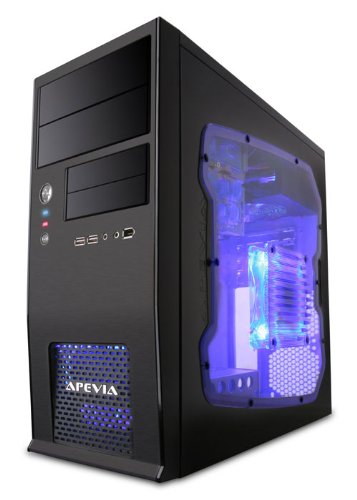 Apevia X-QBOII MicroATX Mini Tower Case w/500 W Power Supply