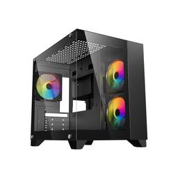 DIYPC ARGB-Q1.V2 MicroATX Mini Tower Case