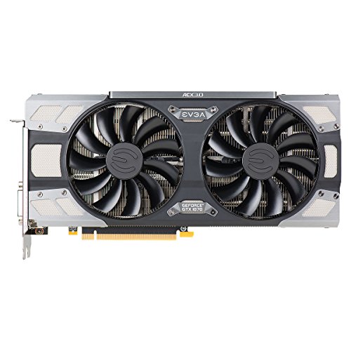 EVGA FTW GAMING ACX 3.0 GeForce GTX 1070 8 GB Graphics Card