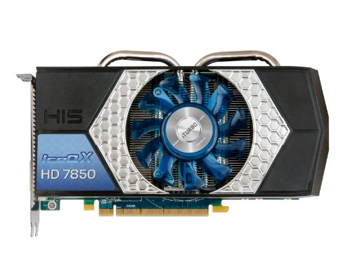 HIS H785QN1G2M Radeon HD 7850 1 GB Graphics Card