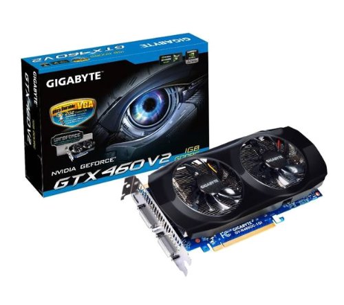 Gigabyte GV-N460OC-1GI V3 GeForce GTX 460 1 GB Graphics Card