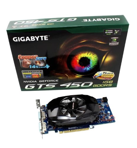 Gigabyte GV-N450-1GI GeForce GTS 450 1 GB Graphics Card