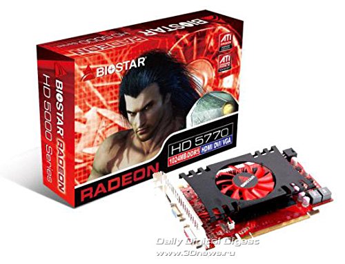 Biostar VA5755NHG1 Radeon HD 5750 1 GB Graphics Card