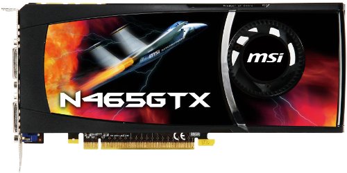MSI N465GTX-M2D1G GeForce GTX 465 1 GB Graphics Card