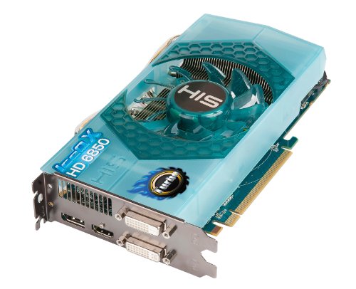 HIS H685QNT1GD Radeon HD 6850 1 GB Graphics Card