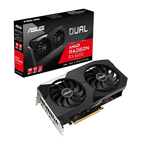 Asus DUAL Radeon RX 6600 8 GB Graphics Card