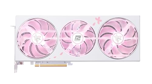 PowerColor Hellhound Sakura OC Radeon RX 7800 XT 16 GB Video Card
