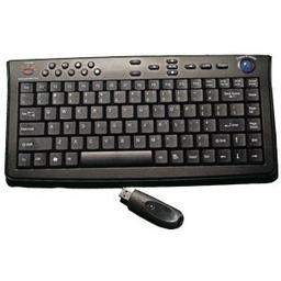 Grandtec KEY-3000 Wireless Slim Keyboard With Trackball