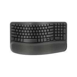 Logitech Wave Keys Wireless/Wired Ergonomic Keyboard