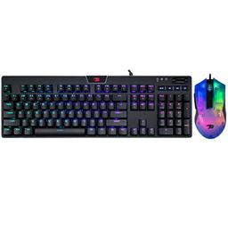 iBuypower MEK 4 RGB Wired Gaming Keyboard With Optical Mouse