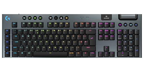 Logitech G915 X LIGHTSPEED RGB Wired/Wireless/Bluetooth Gaming Keyboard