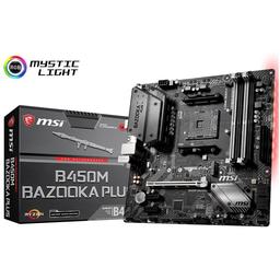 MSI B450M BAZOOKA PLUS Micro ATX AM4 Motherboard