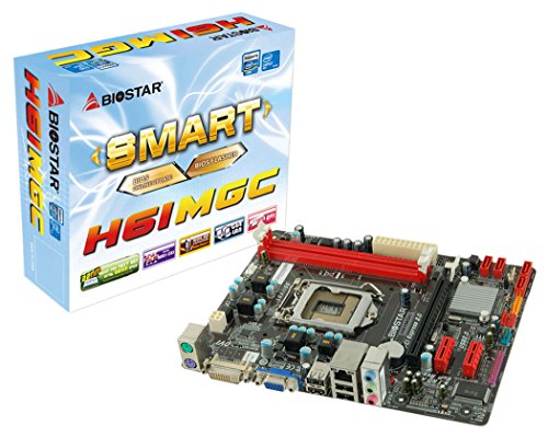 Biostar H61MGC Micro ATX LGA1155 Motherboard