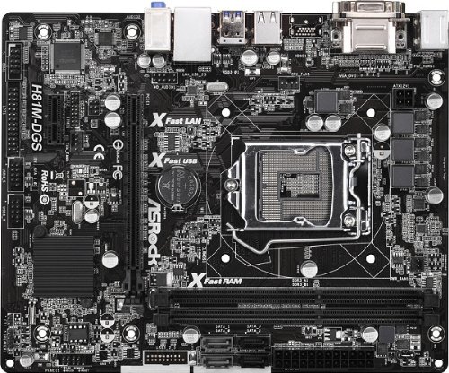 ASRock H81M-DGS Micro ATX LGA1150 Motherboard