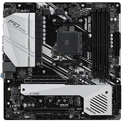 ASRock X570M Pro4 Micro ATX AM4 Motherboard