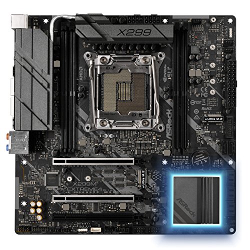 ASRock X299M Extreme4 Micro ATX LGA2066 Motherboard