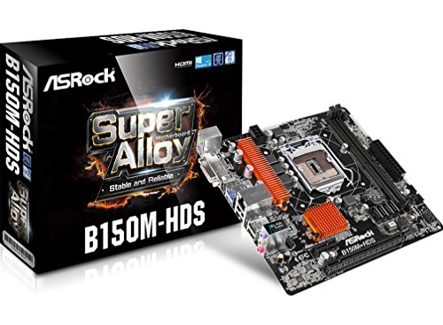 ASRock B150M-HDS Micro ATX LGA1151 Motherboard