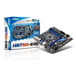 MSI H67MA-E45 Micro ATX LGA1155 Motherboard