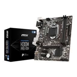 MSI H310M PRO-VDH Micro ATX LGA1151 Motherboard