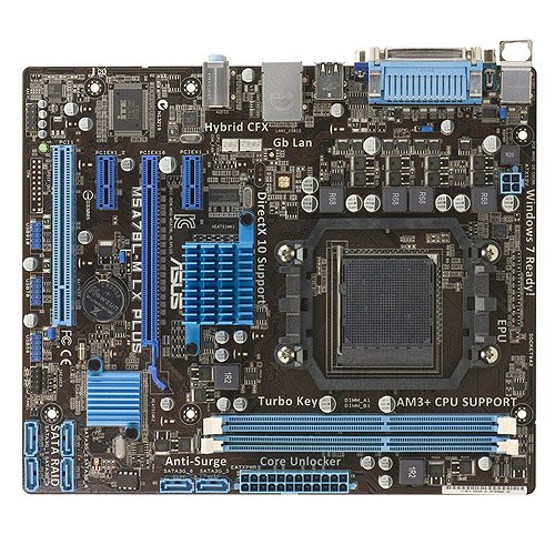 Asus M5A78L-M LX PLUS Micro ATX AM3+ Motherboard