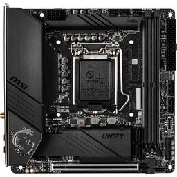 MSI MEG Z490I UNIFY Mini ITX LGA1200 Motherboard