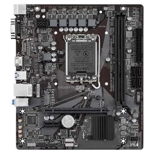 Gigabyte H610M H V2 Micro ATX LGA1700 Motherboard