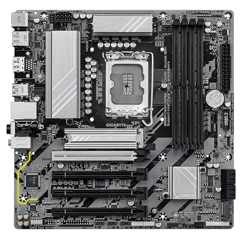 Gigabyte B860M DS3H WIFI6E Micro ATX LGA1851 Motherboard