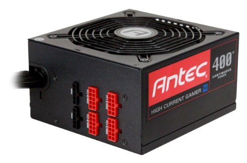 Antec High Current Gamer 400 W 80+ Bronze Certified Semi-modular ATX Power Supply