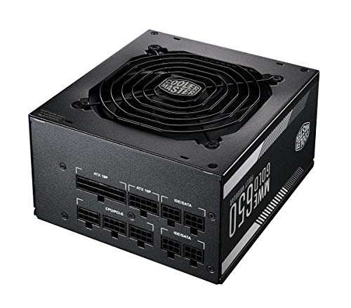 Cooler Master MWE Gold 650 650 W 80+ Gold Certified Fully Modular ATX Power Supply