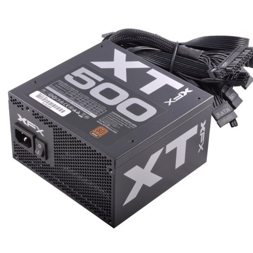 XFX XT 500 W 80+ Bronze Certified ATX Power Supply