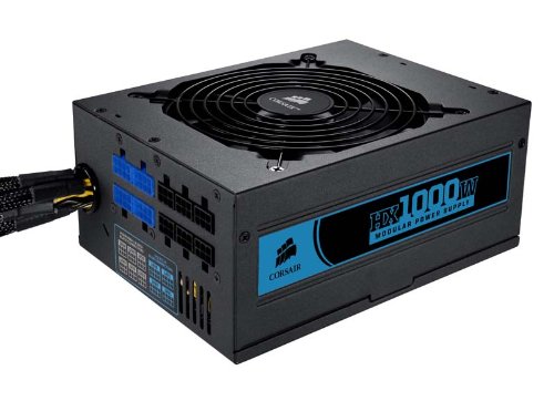 Corsair HX1000 1000 W 80+ Certified Semi-modular ATX Power Supply