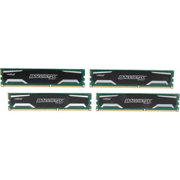 Crucial Ballistix Sport 16 GB (4 x 4 GB) DDR3-1600 CL9 Memory