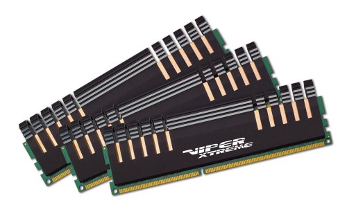 Patriot Viper Xtreme 6 GB (3 x 2 GB) DDR3-2000 CL9 Memory