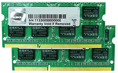 G.Skill FA-1333C9D-16GSQ 16 GB (2 x 8 GB) DDR3-1333 SODIMM CL9 Memory