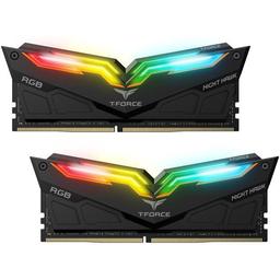 TEAMGROUP Night Hawk RGB Gen 2 32 GB (2 x 16 GB) DDR4-3600 CL18 Memory