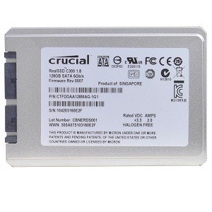 Crucial RealSSD C300 128 GB 1.8" Solid State Drive