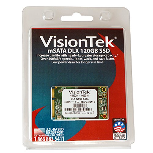 VisionTek DLX 120 GB mSATA Solid State Drive