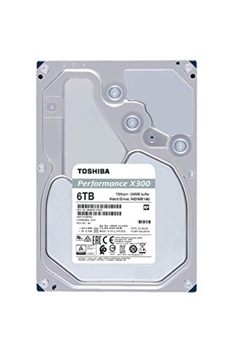 Toshiba X300 6 TB 3.5" 7200 RPM Internal Hard Drive