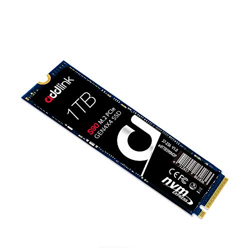 Addlink S90 1 TB M.2-2280 PCIe 4.0 X4 NVME Solid State Drive