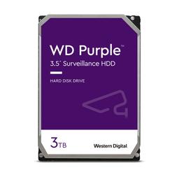 Western Digital Purple Surveillance 3 TB 3.5" 5400 RPM Internal Hard Drive