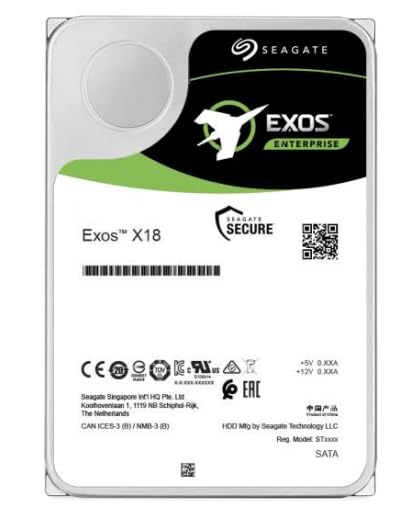 Seagate Exos X18 14 TB 3.5&quot; 7200 RPM Internal Hard Drive