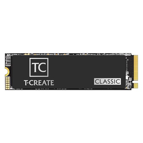 TEAMGROUP T-Create Classic C47 2 TB M.2-2280 PCIe 4.0 X4 NVME Solid State Drive