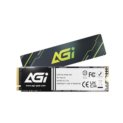 AGI AI218 2 TB M.2-2280 PCIe 3.0 X4 NVME Solid State Drive