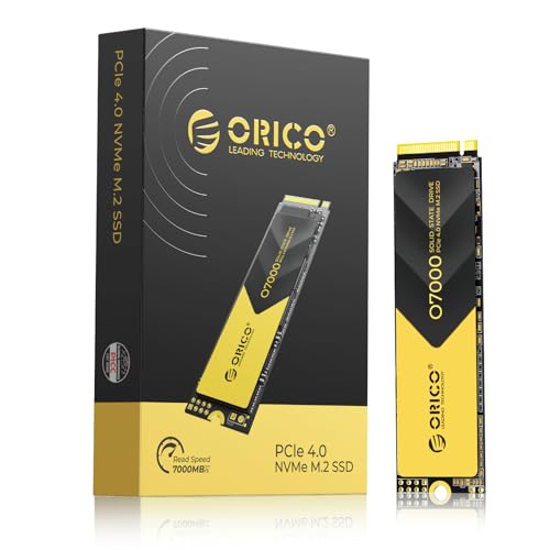 Orico O7000 1 TB M.2-2280 PCIe 4.0 X4 NVME Solid State Drive